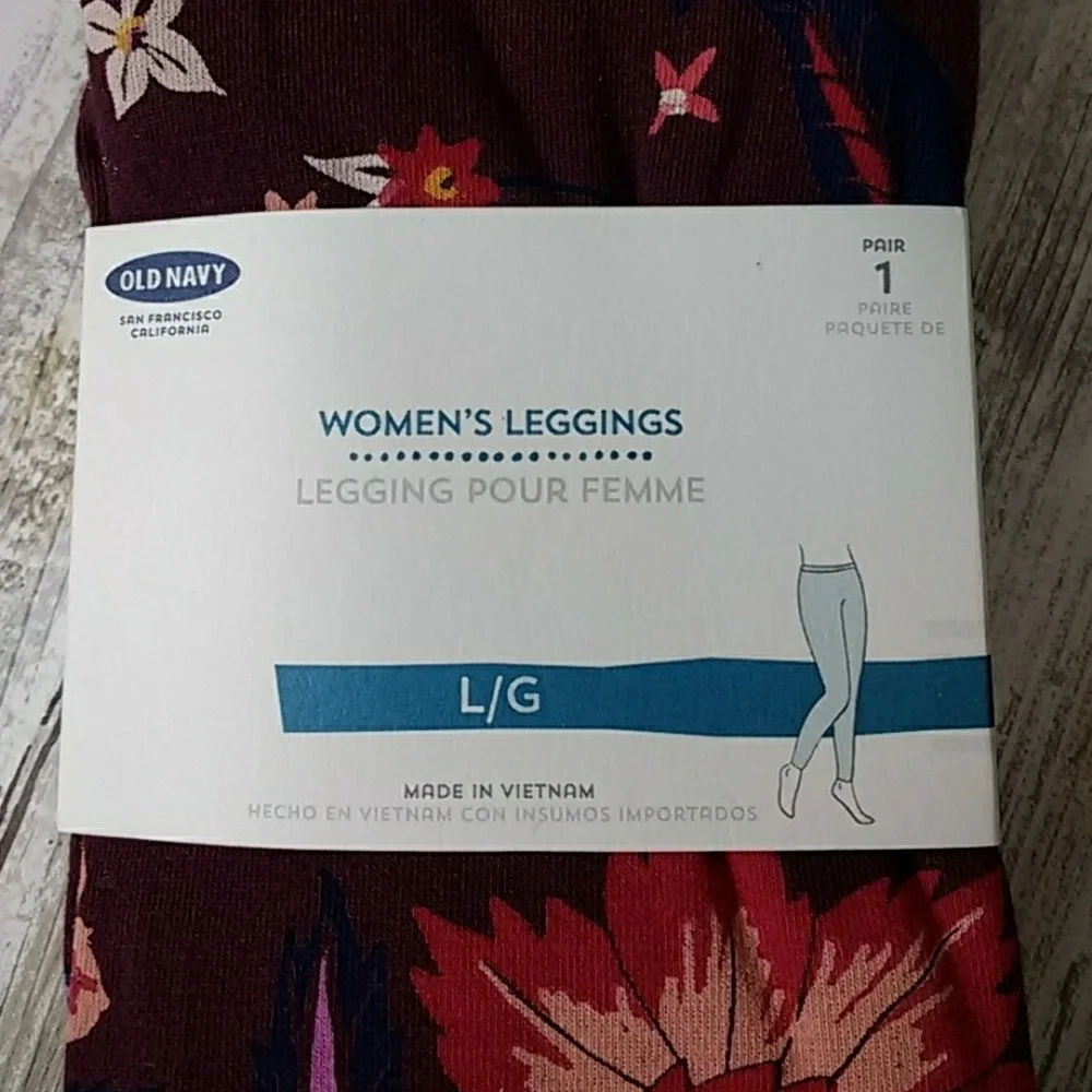 Floral leggings - Large - Picture 4 of 5